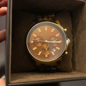 Michael Kors Tortoise Watch